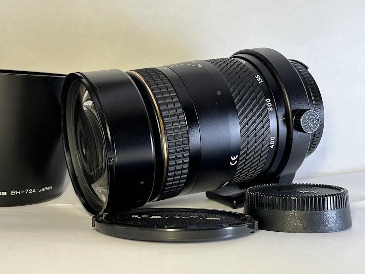 Tokinar AT-X 80-400mm F4.5-5.6 Nikon F Lens with Hood & Tripod Collar Pre-Owned