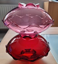 2 x 2 Tupperware Tupper Eleganzia Venusschalen hellrot + dunkelrot