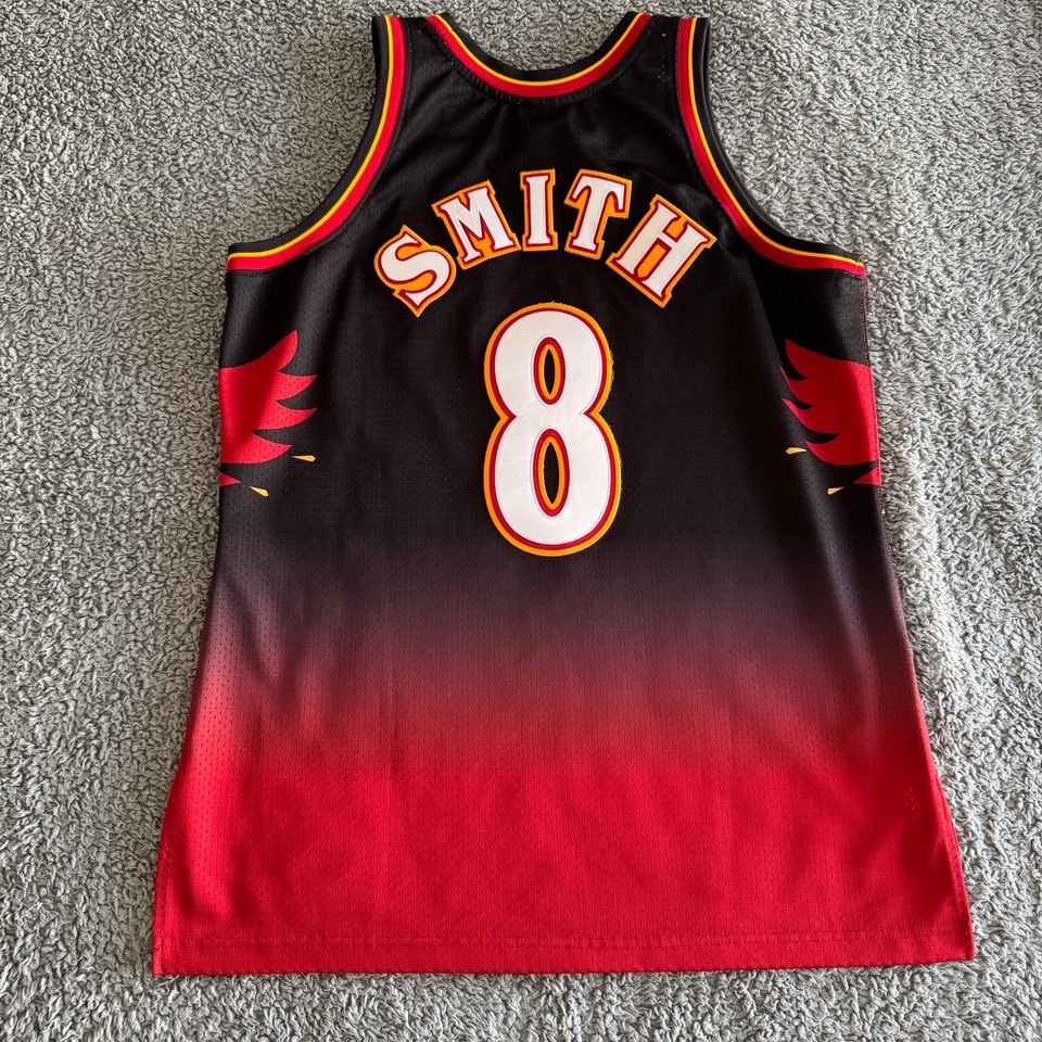 Authentic Mitchell & Ness NBA Atlanta Hawks Steve Smith 1996-97 Jersey Sz 44 L - Image 2 of 4