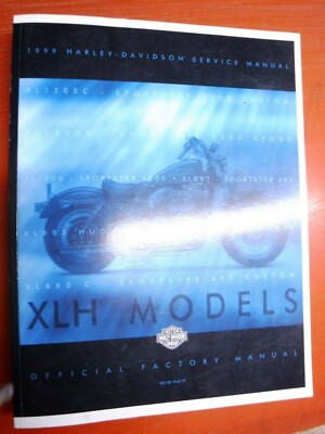 1999 HARLEY DAVIDSON SPORTSTER XLH 1200 MODELS ORIGINAL FACTORY