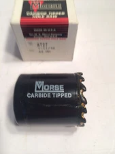 M.K. MORSE CO, 1 11/16 / 43MM" DIA. CARBIDE TIPPED HOLE SAW, CAT. NO. AT27