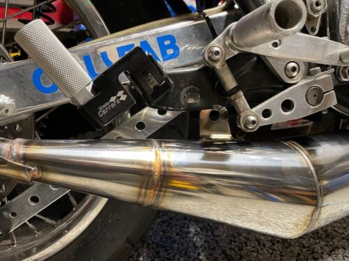 Yamaha RD400 air cooled DOGSTER Exhaust System Stainless Steel pipes rd 400 - Picture 7 of 10