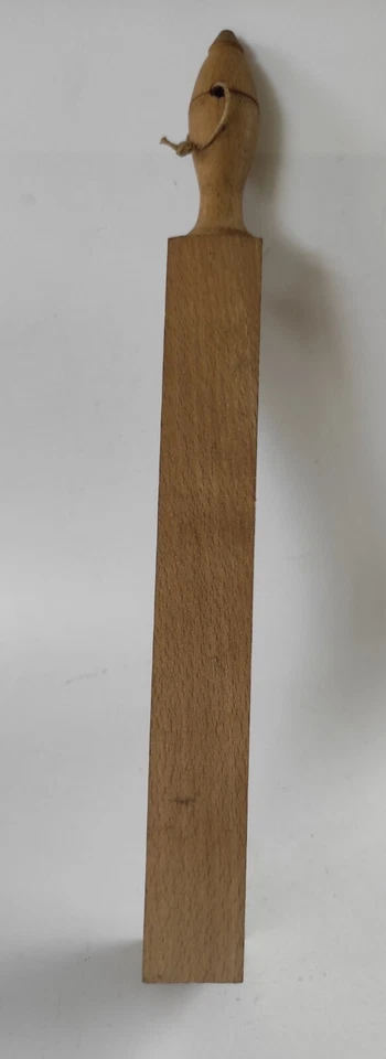 Joli Thermomètre En Bois Ancien Vintage  - Photo 2/4