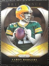 AARON RODGERS 2020 Panini Prizm BRILLIANCE Insert #10 Green Bay Packers