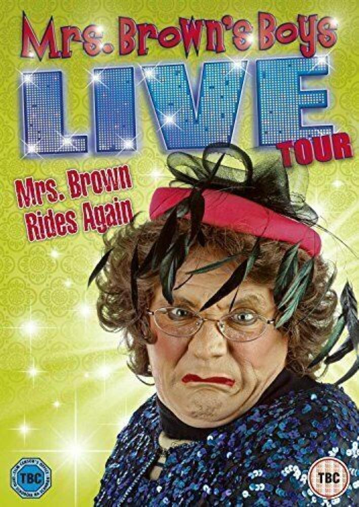 Mrs. Brown's Boys: Live Tour: Mrs. Brown Rides Again DVD FREE SHIPPING