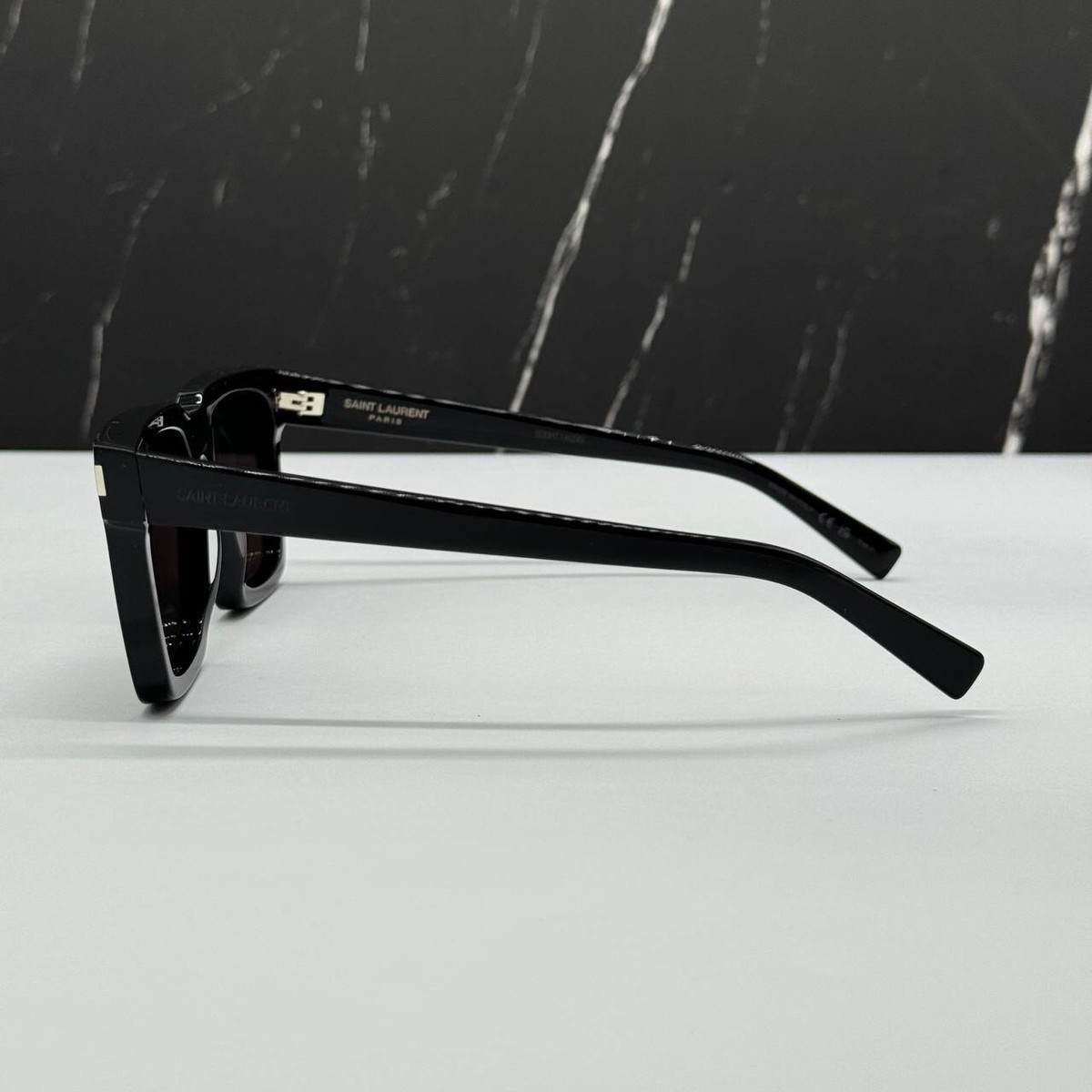 NEW SL610 001 SAINT LAURENT BLACK SQUARE SL 610 001 UNISEX 