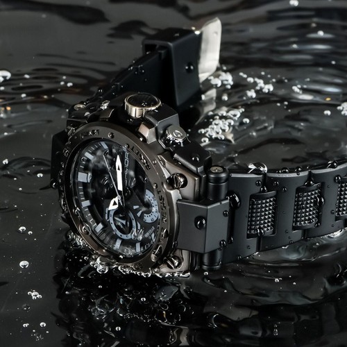 Relojes de pulsera LED digitales luminosos de cuarzo impermeables para hombres de negocios - Imagen 11 de 16