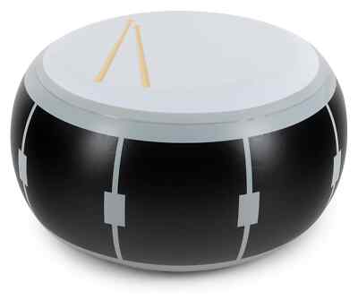 Aufblasbarer Tisch oder Hocker aus PVC im Snaredrum-Design f. Festival & Outdoor