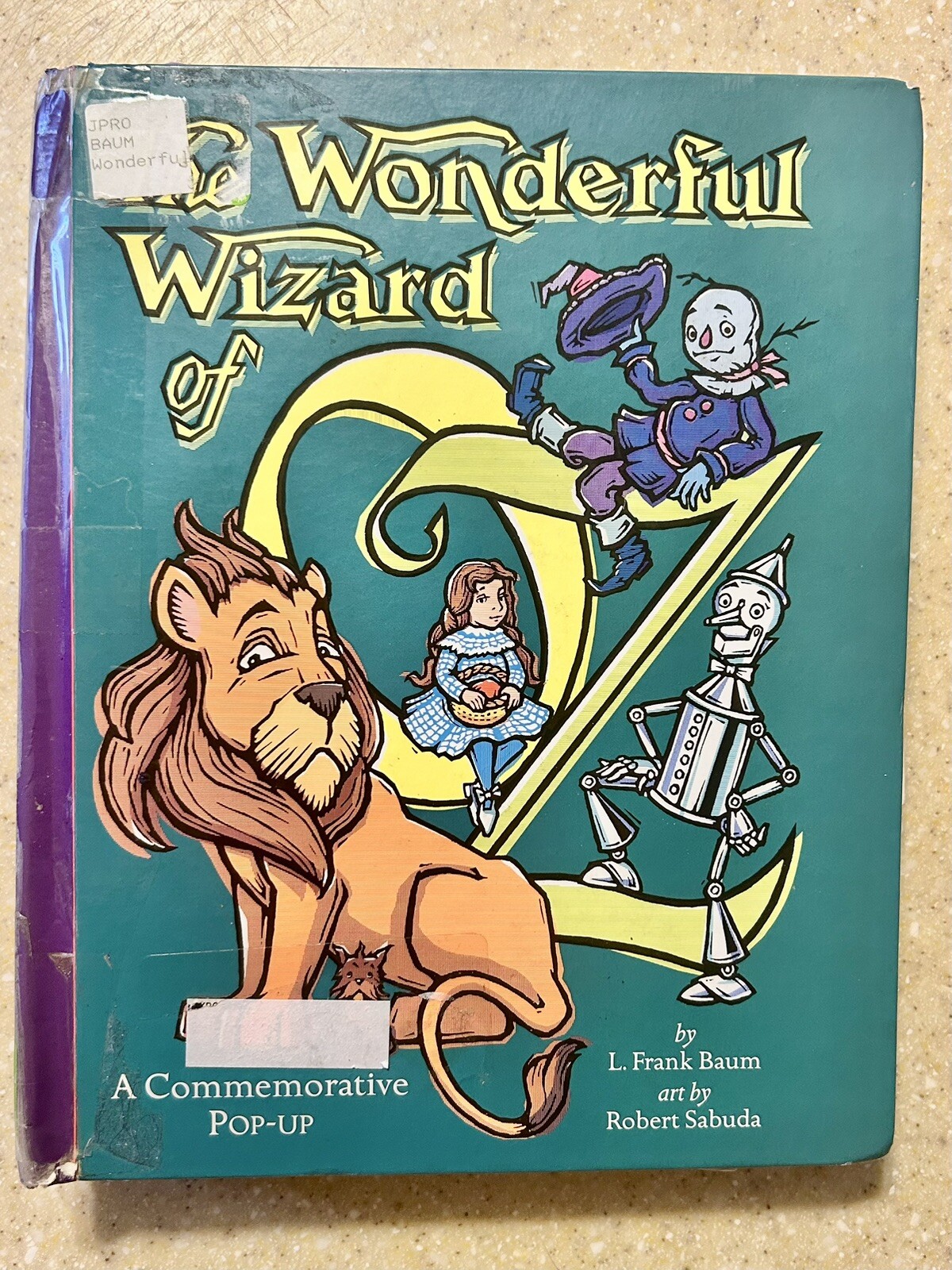 The Wonderful World Of Wizard Of Oz Pop Up Commemorative Book VTG 2000