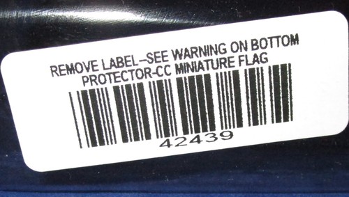 Longaberger Miniature Flag Basket Protector #42439 - NEW - Picture 3 of 3