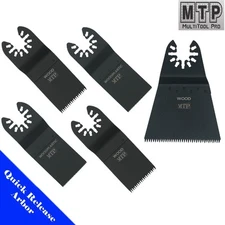 5 Saw Blade Oscillating Multi Tool Porter Cable Dewalt Fein Bosch Ridgid Makita