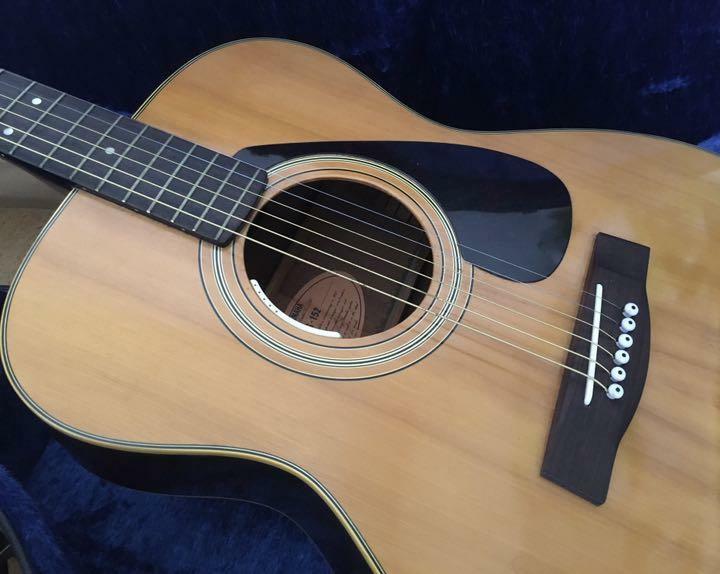 Acoustic Guitar Yamaha FG-152 Orange Label Natural Japan Acoustic Guitar Yamaha FG-152 Orange Label Natural Japan