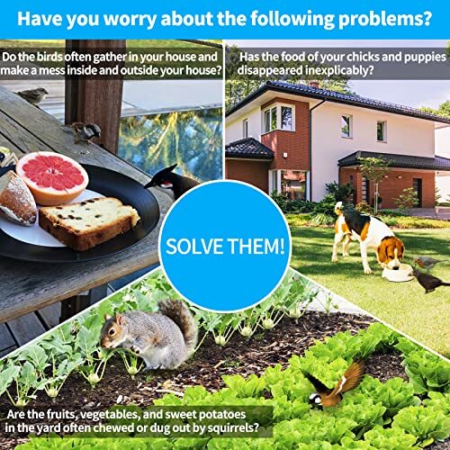 Owl Decoys to Scare Birds Squirrels Away,Garden Hawk Decoy to Scare Birds Away eBay