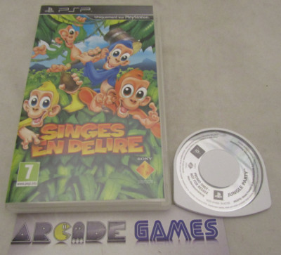 Singe en délire : Jeu promo press pour PSP en VF