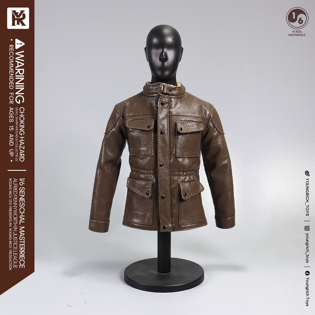 その他 YOUNGRICH TOYS 1/6 Alfred PennyWorth Youngrich Toys YR022 1/6 Alfred Pennyworth Action Figure