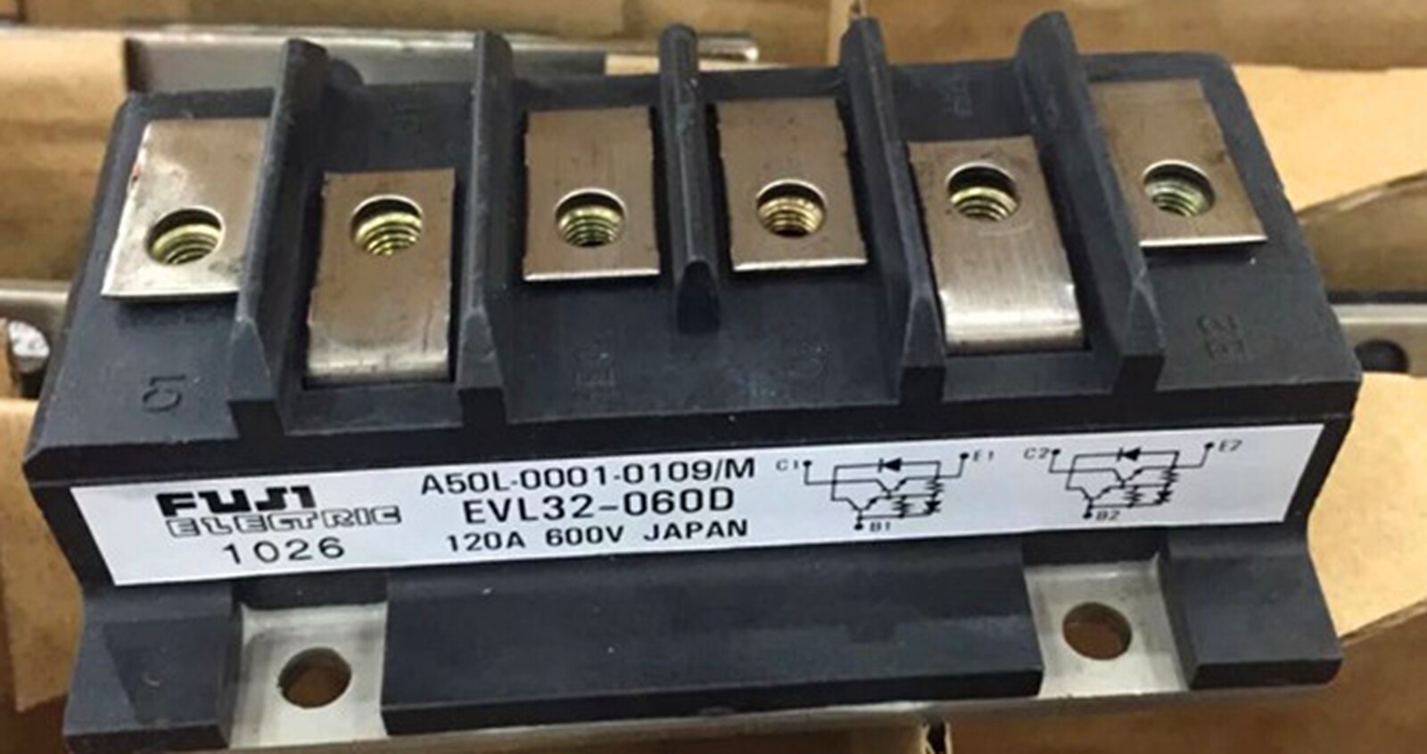 1PC New Fuji A50L-0001-0109/M EVL32-060D IGBT Module In Box Free Shipping