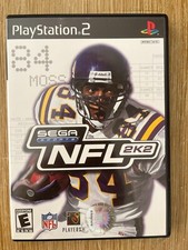 SEGA Sports NFL 2k2 (Sony Playstation 2) PS2 Complete CIB