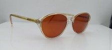 Vintage Kenmark Gallery G500 Brown Oval Sunglasses FRAMES ONLY