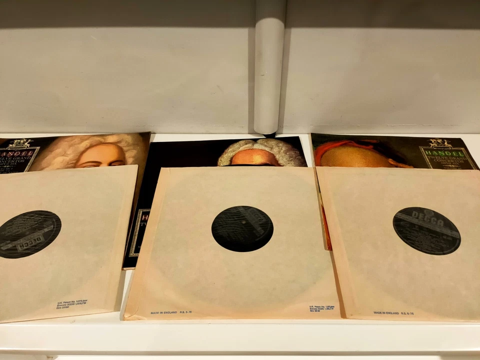 Handel Twelve Grand Concertos Op 6 3LP DECCA SKL 6371-3 Marriner EX UK Set - Image 2 of 4