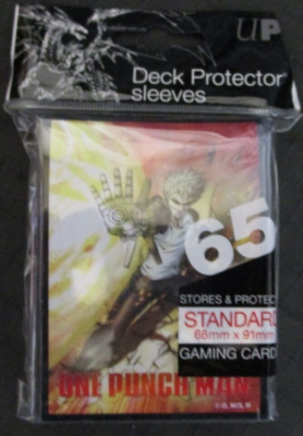 65 Ultra Pro ONE PUNCH MAN GENOS Standard Size Deck Protector Sleeves Pack MTG 65 Ultra Pro ONE PUNCH MAN GENOS Standard Size Deck Protector Sleeves Pack MTG