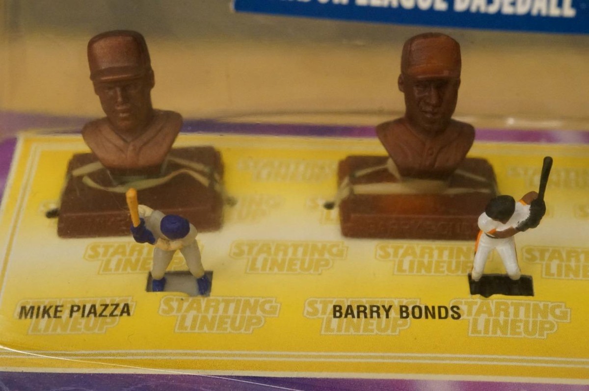 Vintage 1996 Microverse Starting Lineup MLB Toy Griffey Bonds