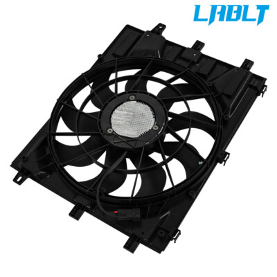 LABLT Radiator Cooling Fan Assembly Black For equinox 2018-19 terrain 2017-18