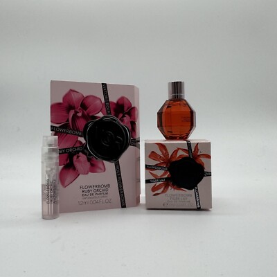 Viktor Rolf FLOWERBOMB Tiger Lily 7ml/0.24oz & Ruby Orchid EDP Sample