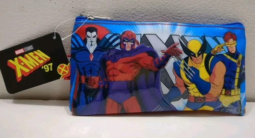 Vintage Style X-Men 1997 Pencil Pouch Case Marvel Comics