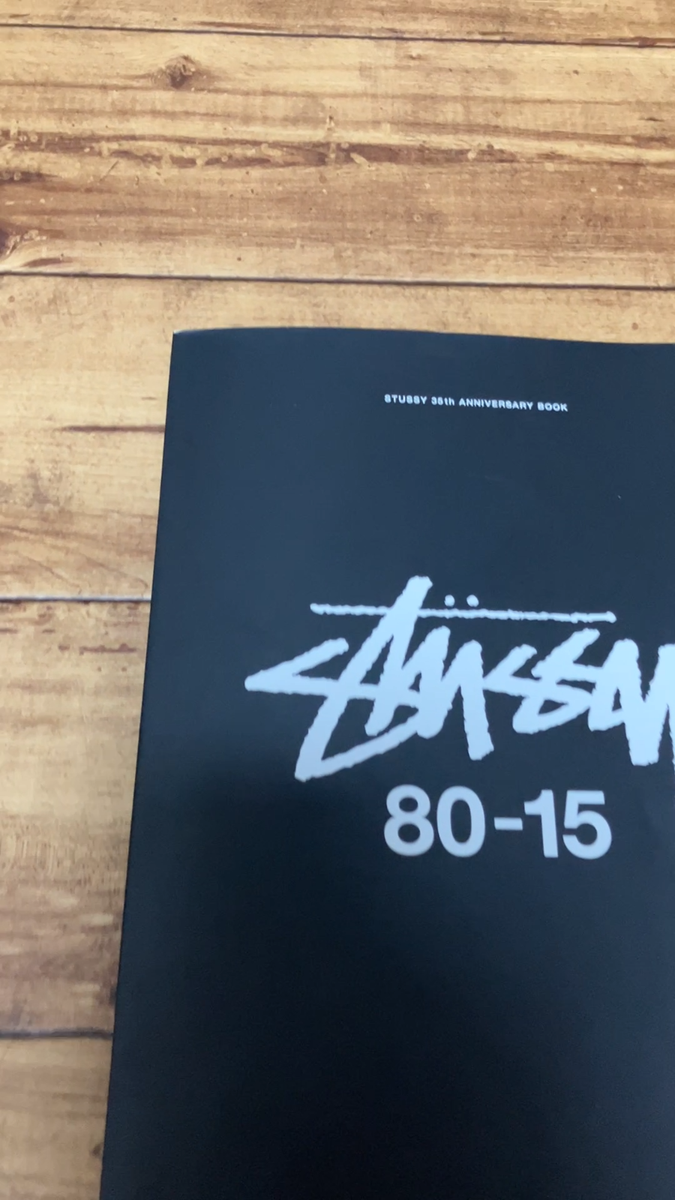 STUSSY 35th Anniversary Book 80-15 First Edition - July 31 STUSSY 35th Anniversary Book 80-15 First Edition - July 31