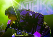 Joey Belladonna of Anthrax in concert at the Metal Alliance Tour a- Old Photo 1