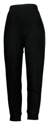 Denim & Co. Petite Leggings PXS Active Pull-On Knit Jogger Pants Black - Picture 1 of 5