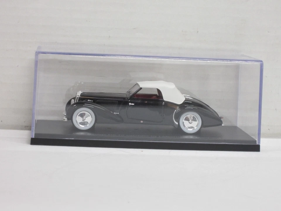 Delage D6-70 Cabrio geschlossen 1939 schwarz NEU Esval EMEU43023B 1:43 limitiert - Bild 4 von 4