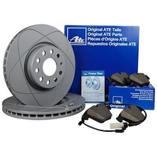 ATE POWER DISC BREMSSCHEIBEN �336mm + BREMSBEL�GE + WAKO HINTEN BMW 3-ER E90 E91