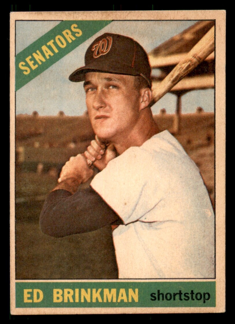 1966 Topps Venezuelan Ed Brinkman #251 Venezuela