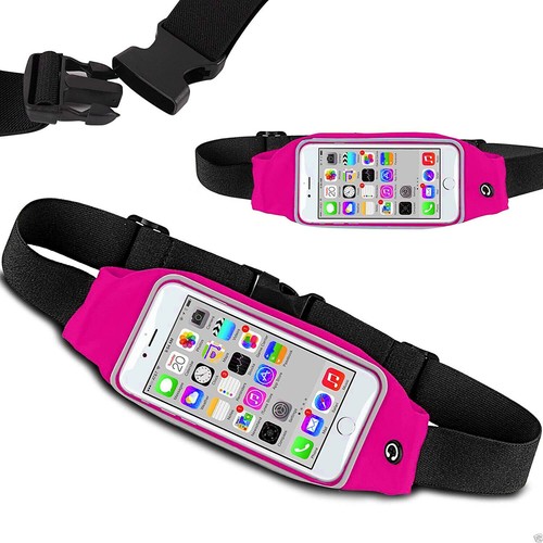 Travel Gym Waist Band Belt Pouch Case Holder For Samsung Galaxy S23/S22 - Picture 8 of 11