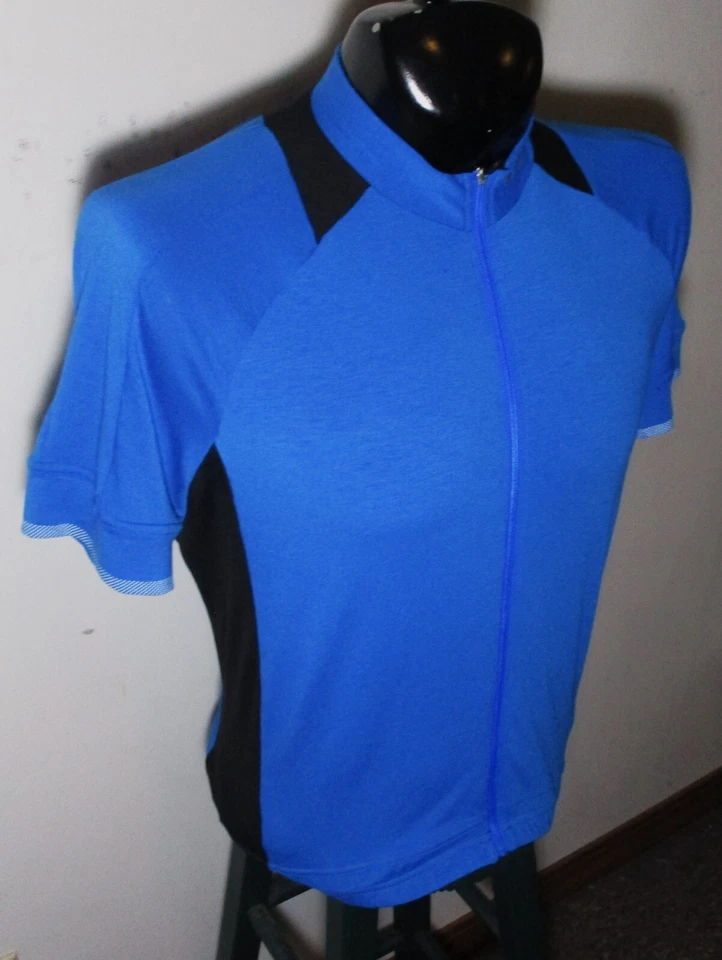 Jersey de ciclismo LOUIS GARNEAU azul "estándar" cremallera completa talla XL Foto 3 de 4