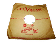 antique RCA VICTOR RECORD SLEEVE for 10" vinyl LP record N clst