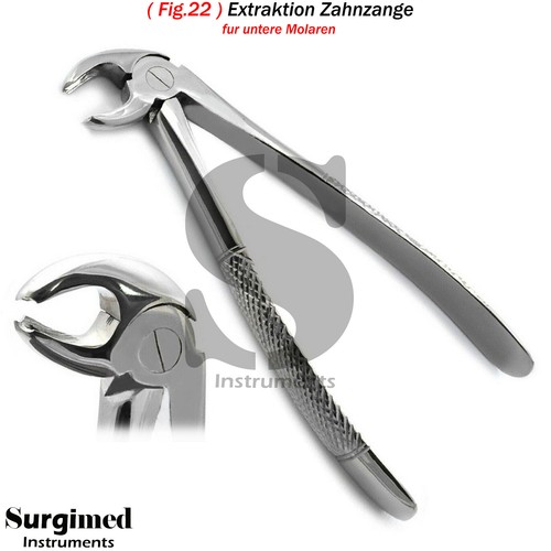 Zahnzange Chirurgische Zahnärztliche Extraktion Zange Zahnentfernung Prämolaren - Bild 7 von 12