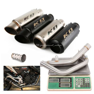 For Lifan KPT 200 2019-2023 KPM200 2021-23 Exhaust Tips Front Header Pipe System