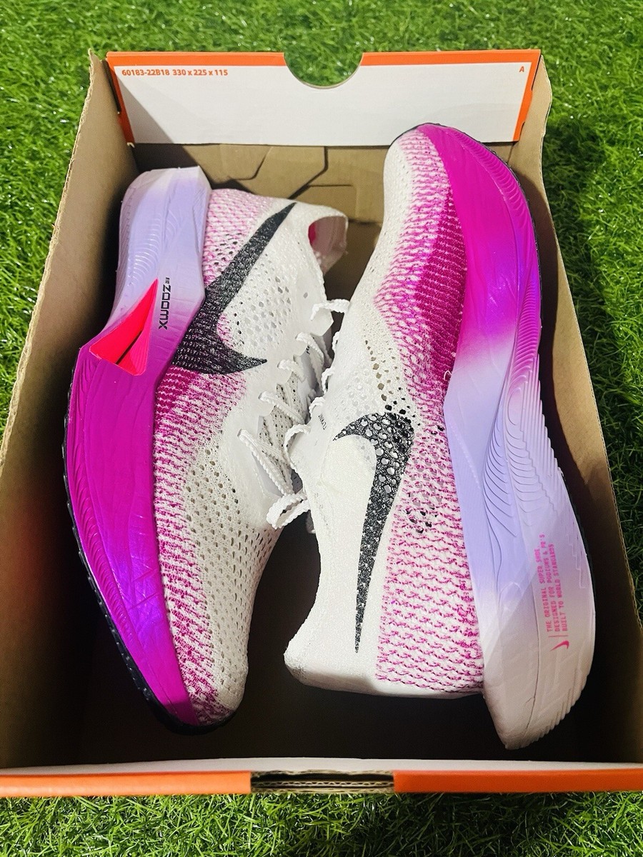 新品 W ZOOMX VAPORFLY NEXT% 3 白紫 27cm Nike ZoomX Vaporfly Next% 3 White Vivid Purple DV4129-104