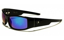 KHAN Sunglasses Mirror Sport Baseball Golf Fishing Running Plastic Frames Men.