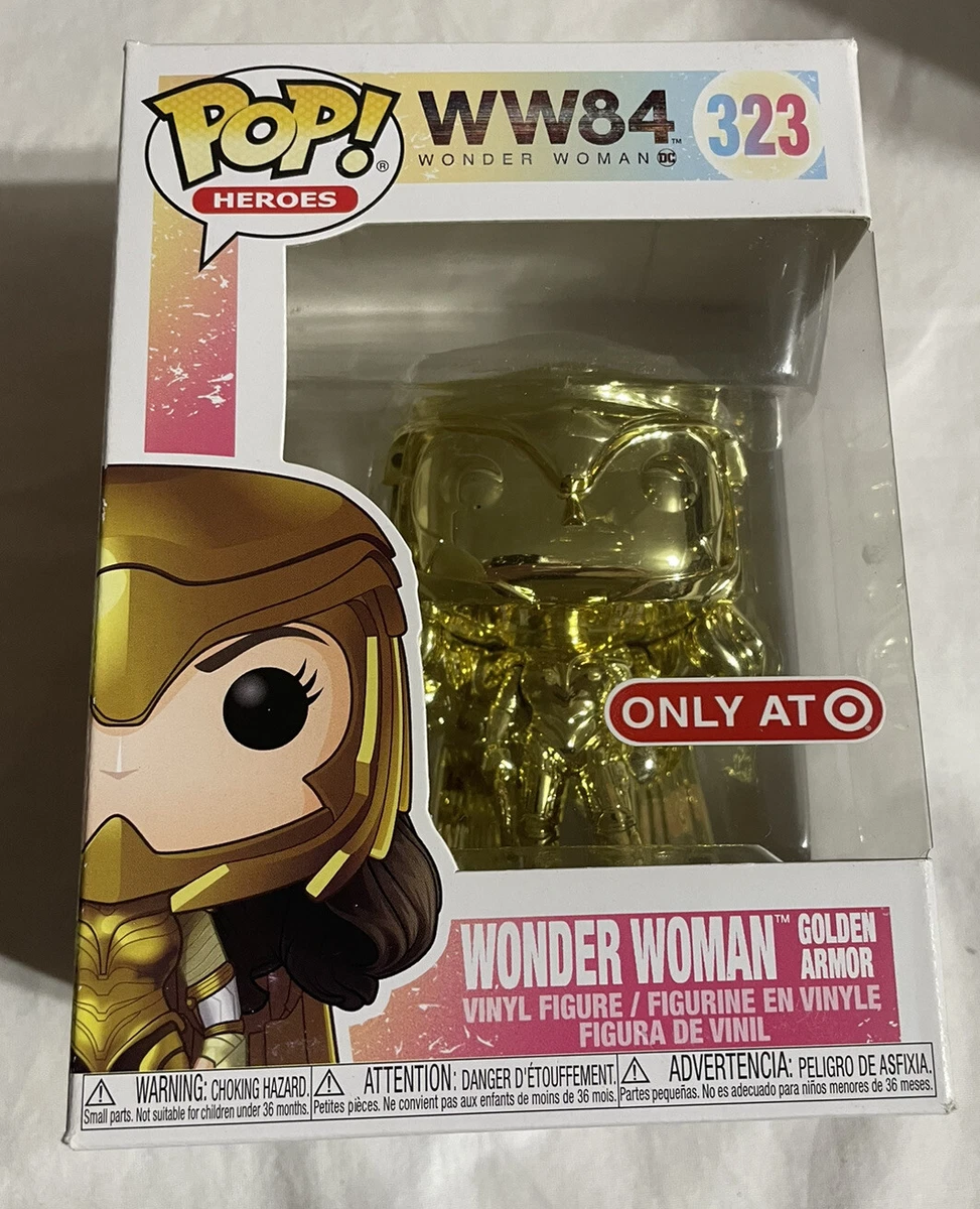 Funko Pop! DC Comics Wonder Woman 1984 Golden Armor Vinyl Figure