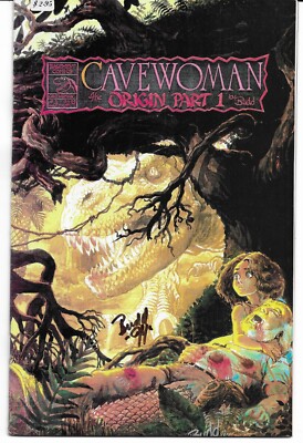 CAVEWOMAN - No. 3 (1994) ~ LIMITED EDITION SIGNED by BUDD ROOT