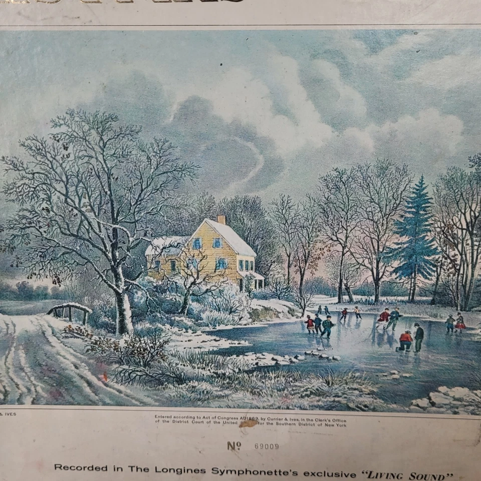 Vintage Christmas At The Fireside Longines Symponette's  4 LP Box Set Vinyl VTG - Image 2 of 4