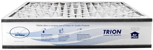 Trion Air Bear 259112-102 (3 Pack) Pleated Furnace Air Filter 20"x25"x5" MERV 11 - Image 3 of 4