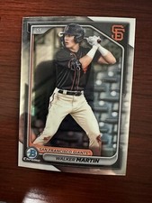 2024 Bowman Draft - Chrome Walker Martin #BDC-152 Giants