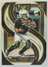2025 Panini Select #104 - Kyle Teel - Premier Level - Rookie Badge - White Sox