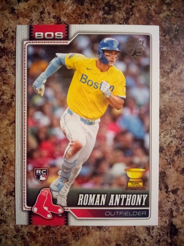 2026 Topps Baseball Roman Anthony Rookie Companion Card #189 Image Variation SP