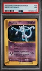 2002 POKEMON EXPEDITION #20 MEWTWO-HOLO PSA 7