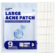 Large Pimple Patches for Face  9 Sizes XL Acne Patches  Big Hydrocolloid Banda